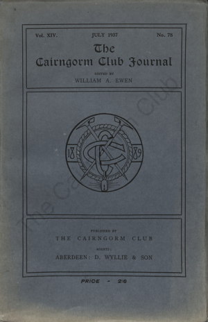 The Cairngorm Club Journal No 78 cover